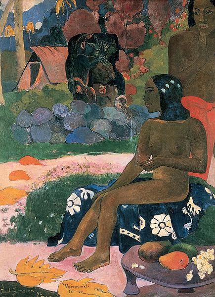 Paul Gauguin Her name is Varumati oil painting image